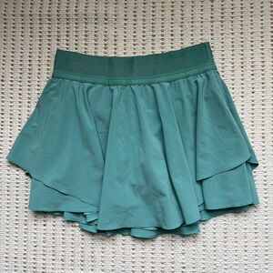 Lululemon Court Rival Skirt Tidal Teal Size 6